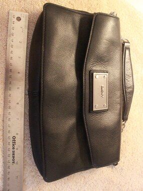 DKNY Black Flap Handbag